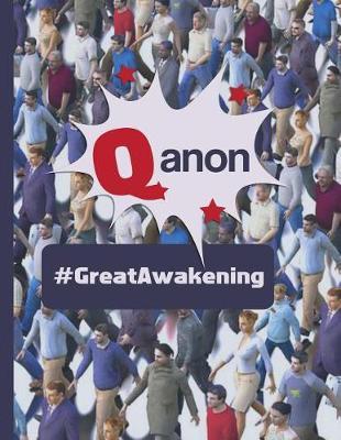 Q anon #GreatAwakening: KAG MAGA 8.5 x 11 Make America Great Again Notebook Q anon Journal Planner Doodling Scrapbook Trumpster POTUS patriot paper pad support Red Republican - God Bless America