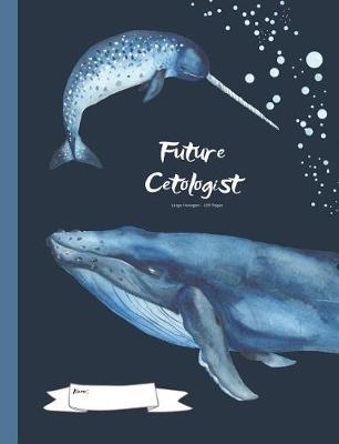 Future Cetologist - Large Hexagon - 120 Pages: Marine Biology Composition Book