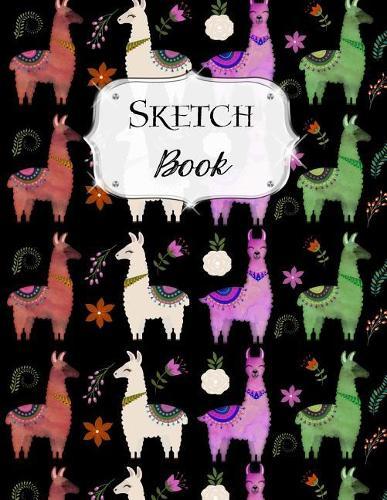 Sketch Book: Llama Sketchbook Scetchpad for Drawing or Doodling Notebook Pad for Creative Artists Pattern