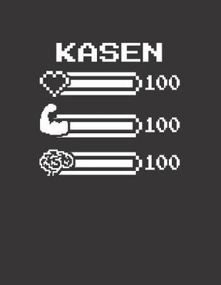 Kasen: Pixel Retro Game 8 Bit Design Blank Composition Notebook College Ruled, Name Personalized for Boys & Men. Gaming Desk Stuff for Gamer Boys. Funny College & School Supplies. Back To School Gift. Birthday & Christmas Gift for Men.