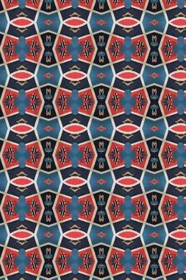 Geometric Pattern Cover Blank-Lined Journal Notebook Vol.5