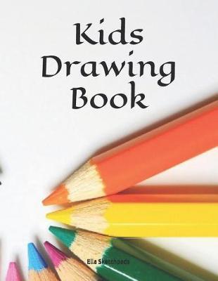 Kids Drawing Book: 100 Pages of 8.5 x11  Blank Paper for Drawing, Doodling or Sketching