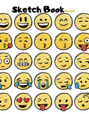 Sketchbook for kids: Blank Paper for Drawing, Paint, Write, Doodle, Notes, Sketching, Creative Diary And Journal 8.5 x 11 Extra Large 110 Blank Pages