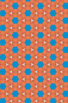 Geometric Pattern Cover Blank-Lined Journal Notebook Vol.7