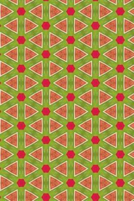 Geometric Pattern Cover Blank-Lined Journal Notebook Vol.8