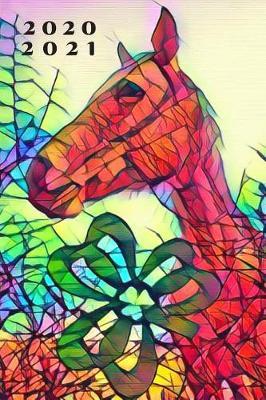 Colorful Irish Shamrock Horse 25 Month Weekly Planer Dated Calendar 2 years plus December: To-Do Lists, Tasks, Notes or Appointments. Purse Size at-A-Glance Schedule Notebook