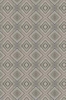 Geometric Pattern Cover Blank-Lined Journal Notebook Vol.11