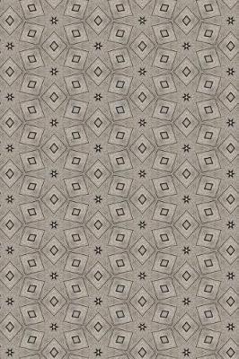 Geometric Pattern Cover Blank-Lined Journal Notebook Vol.12