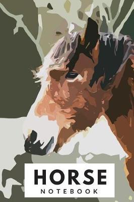 Horse Notebook: Blank Lined Paper Notebook with Page Numbers 110 Pages 6x9 Inch Pocket Size Diary Journal (Volume 2)