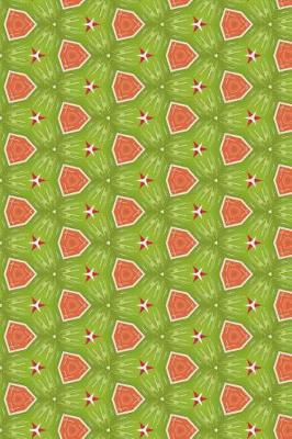 Geometric Pattern Cover Blank-Lined Journal Notebook Vol.13