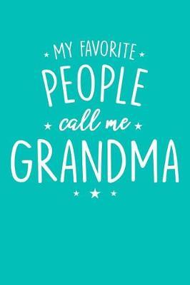 Grandma: Teal Turquoise Journal, Notebook, And Diary Note Book