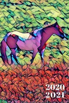 Pretty Painted Pony Purple Horse lover's 25 Month Weekly Planer Dated Calendar 2 years plus December: To-Do Lists, Tasks, Notes or Appointments. Purse Size at-A-Glance Schedule Notebook