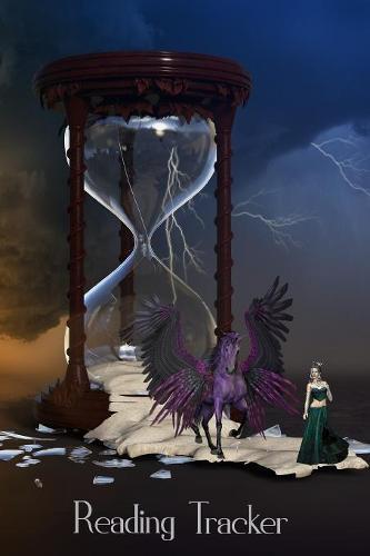 Reading Tracker: Fantasy Pegasus Sand Clock Magic Cover Reading Log For Kids and Teens Track, Rate, Review, and Logbook Reads Record Favourite Books Perfect Gift Book Enthusiasts, Book Lovers and Bookworms