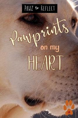 Pawprints On My Heart 18: Glossy Photo Cover Detail of Orange, Rust and Cream Fur, 6x9 journal with 160 lined pages for Animal Lovers