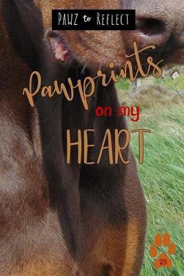Pawprints On My Heart 23: Glossy Photo Cover Detail of Brown Fur, 6x9 journal with 160 lined pages for Animal Lovers