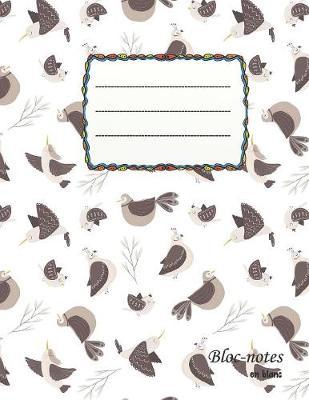 Bloc-notes en blanc: Vogel-Freunde - format A4 - 112 pages - carnet avec registre - idéal comme agenda, carnet de croquis, carnet de croquis, carnet à dessin ou à colorier vide