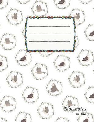 Bloc-notes en blanc: Vintage bird - format A4 - 112 pages - carnet de notes avec registre - idéal comme agenda, carnet de croquis, carnet de croquis, carnet à dessin ou à colorier vide