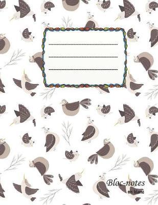 Bloc-notes en blanc: Vogel-Freunde - format A4 - 112 pages - carnet avec registre - idéal comme agenda, carnet de croquis, carnet de croquis, carnet à dessin ou à colorier vide