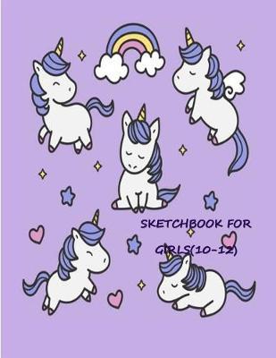 Sketchbook for Girls: Sketchbook: Cute Sketching Journal / Blank Drawing for kids - 8.5 x11 , Large 120 Pages Perfect for Drawing and Sketching