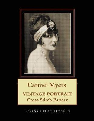 Carmel Myers: Vintage Portrait Cross Stitch Pattern