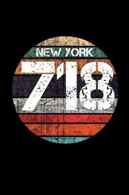 New York 718: Retro 718 Area Code Journal (New York City Gifts for Women)