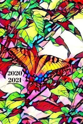 Pretty Orange Black and Blue Monarch Butterfly Lovers 25 Month Weekly Planer Dated Calendar for Woman: To-Do Lists, Tasks, Notes or Appointments. Purse Size at-A-Glance Schedule Notebook