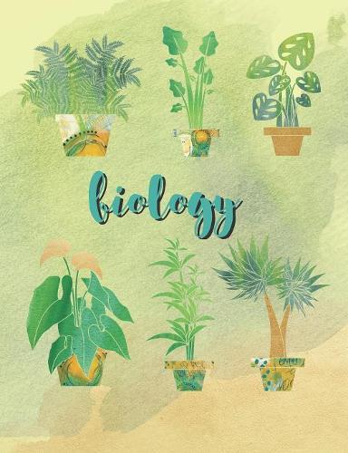 Biology: Collage Ruled Composition Notebook For Biology And Science, One Subject Notebook