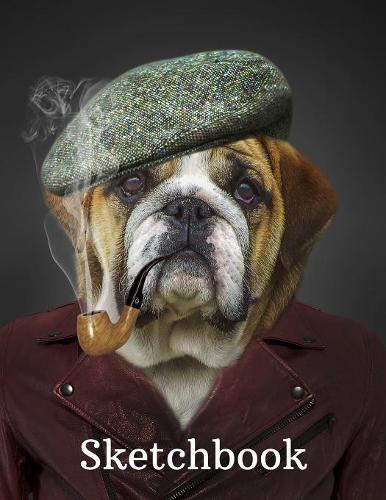 Sketchbook: Bulldog Sketchbook and Drawing Pad, 120 Pages, 8.5 in x 11 in for Sketching, Doodling, and Drawing.