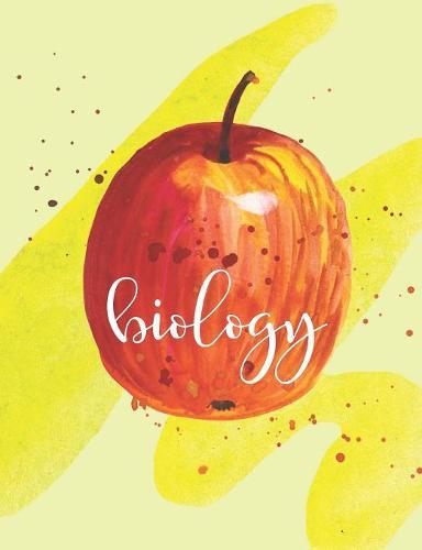 Biology: One Subject Composition Notebook, Collage Ruled, Perfect For Students