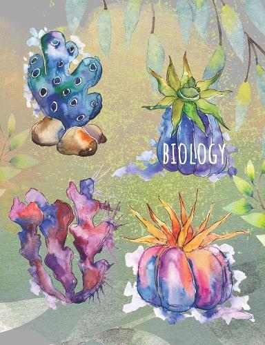 Biology: Collage Ruled Composition Notebook For Biology Students And Teachers