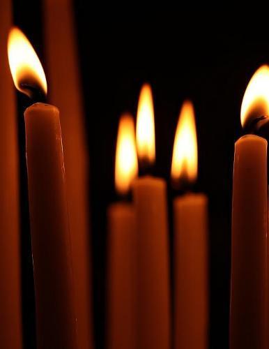 Notebook: Candles Prayer Praying Pray Candle Wick Light Faith 8.5  x 11  150 Ruled Pages