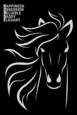 Notebook for Equestrians, College Ruled Journal - Horse: Medium Spacing Between Lines