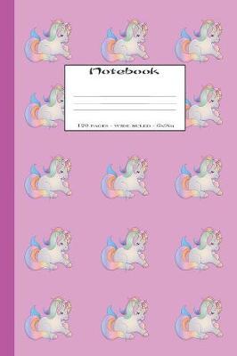 Notebook: Beautiful Unicorn composition Notebook, Jornal Book, 6x9 Wide ruled 120 pages, for Boys or Girls !!