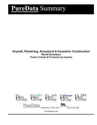 Drywall, Plastering, Acoustical & Insulation Construction World Summary: Product Values & Financials by Country