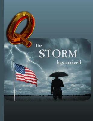 Q The STORM has arrived: KAG MAGA 8.5 x 11 Make America Great Again Notebook Q anon Journal Planner Doodling Scrapbook Trumpster POTUS patriot paper pad support Red Republican - God Bless America