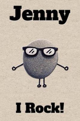 Affirmation Journal Jenny I Rock!: A personalized monogram journal just for you!