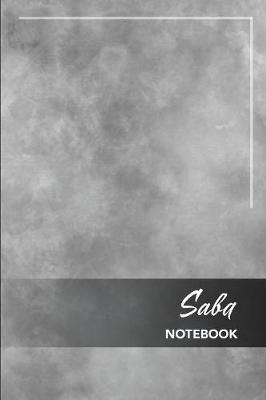 Saba Notebook: The journal / notebook gift for Saba. 6  x 9  150 lined pages - A Poppie Book