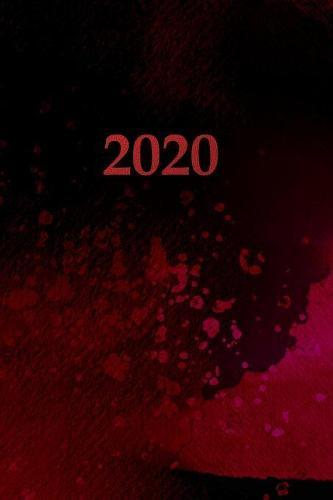 2020: Agenda - Planificateur Hebdomadaire et Mensuel - Agenda semainier 2020 - Calendrier des semaines 2020 - 20 pages Adresses - 12 pages releve de temps - Design rouge
