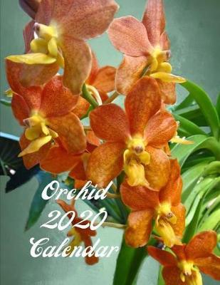 Orchid 2020 Calendar: Planner Organizer Dot Grid Pages