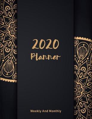 2020 Planner: Weekly And Monthly Calendar Schedule Dot Lined Planner Notebook Journal Many Space For Write In 8.5  x 11