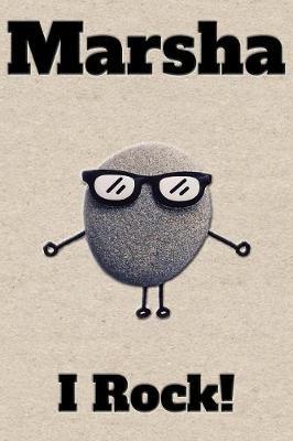 Affirmation Journal Marsha I Rock!: A personalized monogram journal just for you!