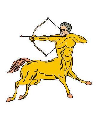 Horse Illustration School Composition Book Equine Centaur Bow Arrow: Horse Picture Equine Covers Composition Books Notebooks (Notebook, Diary, Blank Book)