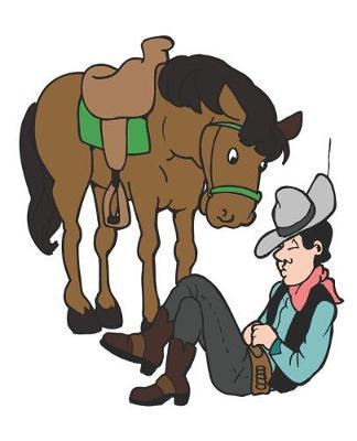 Horse Illustration School Composition Book Equine Cowboy Siesta: Horse Picture Equine Covers Composition Books Notebooks (Notebook, Diary, Blank Book)