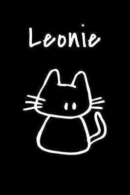 Leonie: Composition Notebook Plain College Ruled Wide Lined 6  x 9  Journal Cute Meow Funny Kawaii Gifts for Cat Lover's Organizer Record Log Passwords Address Book Appointments & Diary Students Back to School Teens Kids Workbook for Writing Notes