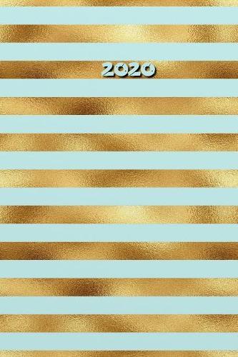 2020: Agenda - Planificateur Hebdomadaire et Mensuel - Agenda semainier 2020 - Calendrier des semaines 2020 - 20 pages Adresses - 12 pages releve de temps - Design des bandes