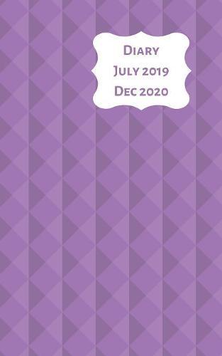 Diary July 2019 Dec 2020: 5x8 week to a page 18 month diary. Space for notes and to do list on each page. Perfect for teachers, students and small business owners. Purple design
