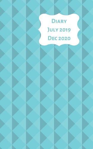 Diary July 2019 Dec 2020: 5x8 week to a page 18 month diary. Space for notes and to do list on each page. Perfect for teachers, students and small business owners. Turquoise design