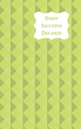 Diary July 2019 Dec 2020: 5x8 week to a page 18 month diary. Space for notes and to do list on each page. Perfect for teachers, students and small business owners. Lime green design