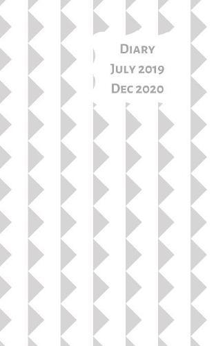 Diary July 2019 Dec 2020: 5x8 week to a page 18 month diary. Space for notes and to do list on each page. Perfect for teachers, students and small business owners. Grey & white design