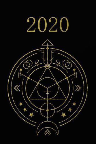 2020: Agenda - Planificateur Hebdomadaire et Mensuel - Agenda semainier 2020 - Calendrier des semaines 2020 - 20 pages Adresses - 12 pages releve de temps - Design en or noir